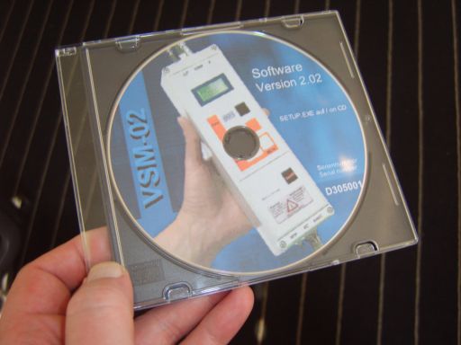 software for Windows on a CD-ROM